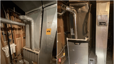 Before & After: Newly Installed Unit Photo