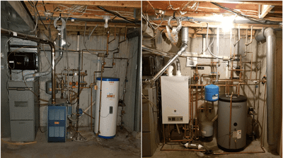Before & After: Boiler Photo