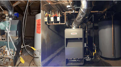 Before & After: Boiler Photo